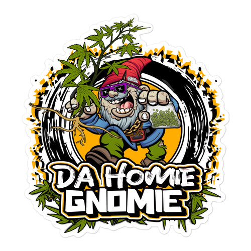 Da Homie Gnomie Official Slap Sticker