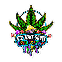 Load image into Gallery viewer, It&#39;z Toke Savvy Official Slap Sticker
