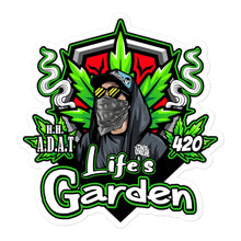 Load image into Gallery viewer, Lifes Garden 420 Official Slap Sticker - Ganja Gorillaz
