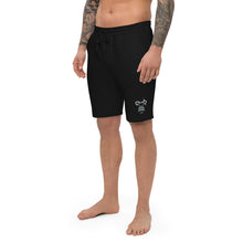 Load image into Gallery viewer, Monogram Embroidered Men&#39;s fleece shorts
