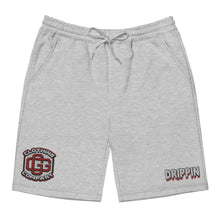Load image into Gallery viewer, Drippin Embroidered Men&#39;s fleece shorts
