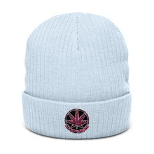 Load image into Gallery viewer, Cultured Chronic Ribbed knit beanie
