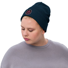 Load image into Gallery viewer, Cultured Chronic Ribbed knit beanie
