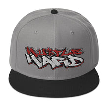 Load image into Gallery viewer, HUSTLE HARD Snapback Hat (Color options available)
