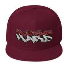 Load image into Gallery viewer, HUSTLE HARD Snapback Hat (Color options available)
