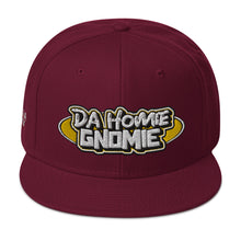 Load image into Gallery viewer, Da Homie Gnomie Snapback Hat V2 (Color options available)

