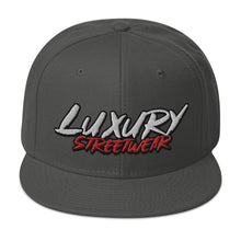 Load image into Gallery viewer, LUXURY STREETWEAR V2 Snapback Hat (Color options available)
