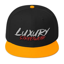 Load image into Gallery viewer, LUXURY STREETWEAR V2 Snapback Hat (Color options available)
