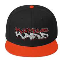 Load image into Gallery viewer, HUSTLE HARD Snapback Hat (Color options available)
