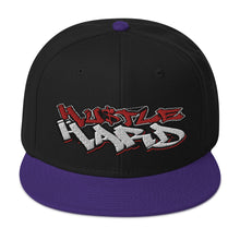 Load image into Gallery viewer, HUSTLE HARD Snapback Hat (Color options available)
