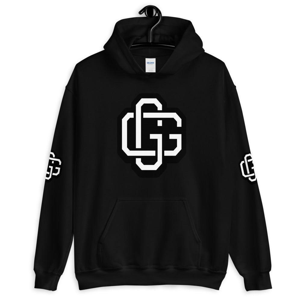 Monogram DTG Unisex Hoodie (Sizes Up to Size 5XL Color options available)