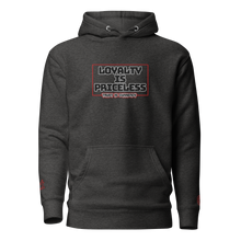 Load image into Gallery viewer, &quot;Loyalty is Priceless&quot; Embroidered Unisex Hoodie (Color options available)
